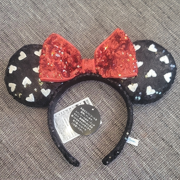 Tokyo Disney Resort Accessories - Tokyo Disneyland Minnie Mouse Ears – Authentic Park Exclusive!